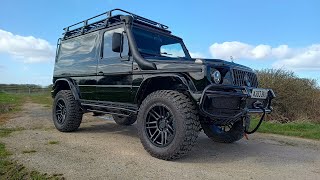 Mercedes W460 G Wagon OM606 Swapped and Big Turbo [upl. by Samy]