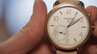 Fossils new watches are hiding some smart features [upl. by Rafaelia]