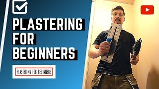 Learn How To Plaster A Wall For Beginners START TO FINISH [upl. by Amian]