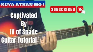 Captivated IV of Spade Guitar tutorial chords amp strum pattern [upl. by Luzader]