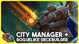 Fresh New City Manager  Deckbuilder Roguelike  As We Descend Demo [upl. by Arleyne]