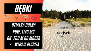 Działka w Dębkach blisko morza i plaży [upl. by Ynattir]