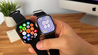 Réplica Apple Watch Ultra 2 Smartwatch HK9 PRO MAX  Unboxing Review y Sincronizacion [upl. by Delores]