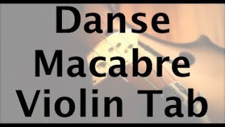 Learn Danse Macabre  Kuroshitsuji Violon on Violin  How to Play Tutorial [upl. by Serra]