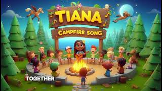 Tianas Campfire Song – Sing Along with Princess Tiana Nursery Kids Song with Lyrics [upl. by Okiek97]