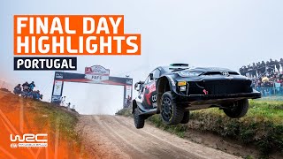 Final Day Highlights  WRC Vodafone Rally de Portugal 2024 [upl. by Strepphon]