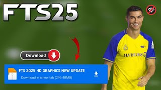 Fts 2025 Apk Obb amp Data New Update Hd Graphics Latest Transfers 2425 Android Offline [upl. by Anida982]