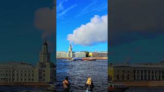 По Большой Неве Санкт  Петербург Along the Bolshaya Neva St Petersburg санктпетербург [upl. by Madelle]