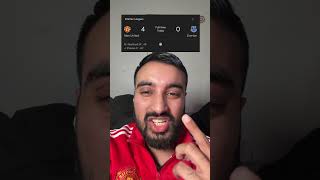 Manchester United 40 Everton full time reaction highlights manchesterunited manutd everton [upl. by Ainival429]