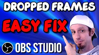 How to Fix Lag and Dropped Frames  OBS Studio 2023 [upl. by Dnomar]