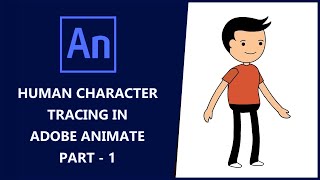 2D Character tracing in detailed using Adobe Animate CC in Hindi Part 1  2D Animation full Course [upl. by Reiko]