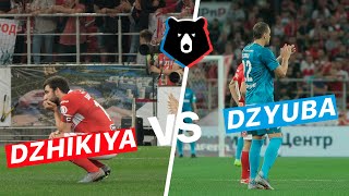 Spartak 01 Zenit  Dzhikiya vs Dzyuba [upl. by Artim]