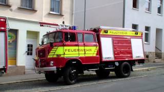 IFA W50 TLF16 Freiwillige Feuerwehr Mülsen St Micheln [upl. by Mufinella]