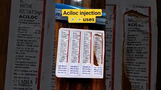 Ranitidine injection uses in Hindi  aciloc injection uses injection shorts shortvideo [upl. by Manwell93]