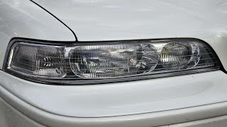 JDM Headlamp Restoration on Acura Legend [upl. by Arlynne]