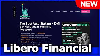 LIBERO  Highest Fixed APY 15889359 plus 7 BUSD sustainable passive income  Lifechanging [upl. by Lasko484]