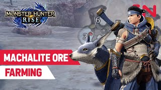 Machalite Ore Farming Monster Hunter Rise Materials Locations [upl. by Nanek]