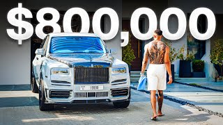 Getting A New RollsRoyce Cullinan Mansory At Only 25 Years Old [upl. by Nomla]