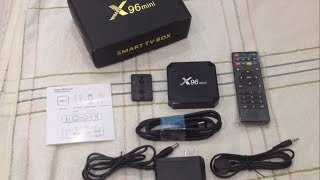 Android Smart TV Box Review X96 Mini [upl. by Ennalyrehc]