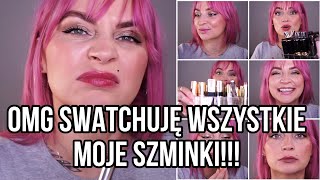 🔴 OMG😱 POKAZUJĘ WSZYSTKIE MOJE SZMINKI 🥹🥹🥹 KOLEKCJA KOSMETYKÓW KINGA The Pink Rook [upl. by Anirehtak]