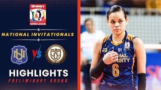 NU VS ENDERUN COLLEGES Full Game Highlights  Shakeys Super League National Invitationals [upl. by Broddie316]