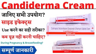 Candiderma Cream Uses amp Side Effects in Hindi  Candiderma Cream Ke Fayde Aur Nuksan [upl. by Lili]