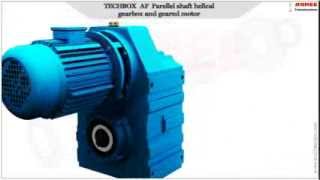 Parallel Shaft Mounted Helical Geared MotorAF Series Gearmotor [upl. by Ellirehs]