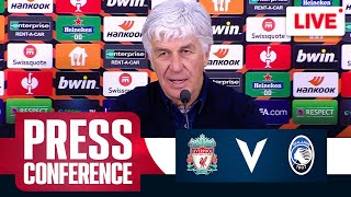 Gian Piero Gasperini PostMatch Press Conference LIVE  Liverpool 03 Atalanta  Europa League [upl. by Travax]