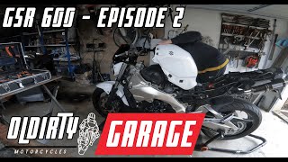 EP 2  Préparation piste Suzuki GSR 600  Les travaux continuent 🔧 [upl. by Harrington]