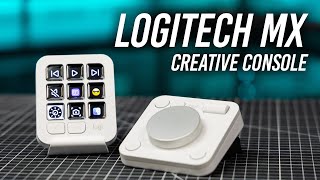 Logitech MX Creative Console  Quick Look [upl. by Latrena507]