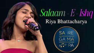 Salaan E Ishq  Riya Bhattacharya  Sa re ga ma pa zee tv  zeetv hindisong song [upl. by Fausta130]