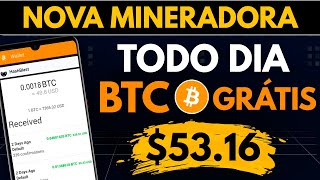 MINERADORA PAGANDO 7 POR DIA PARA MINERAR BITCOIN PELO CELULAR [upl. by Eilac]