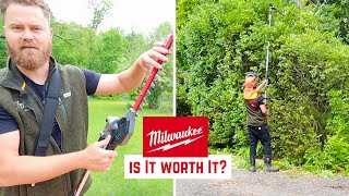 Hedge Trimmer Milwaukee M18 Fuel  REVIEW amp Is It Worth It [upl. by Atorod570]