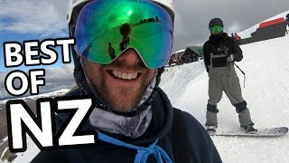 The Best Parts of Snowboarding New Zealand [upl. by Sekofski47]