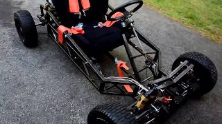 Wrenchitup Ep 65 Go kart specs and details and a little more driving footage [upl. by Trescott]