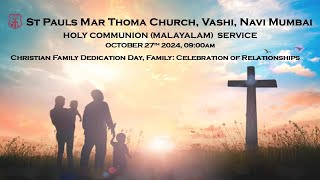 Holy Comm Service Malayalam 27th October 2024 900 am [upl. by Ethel]