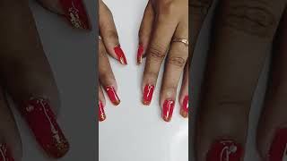 Nail extensions ❤️😍naildesign nailart nails nailartdesigns [upl. by Yantruoc]