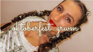 grwm na oktoberfest  festiwal piwa w niemczech [upl. by Nnyl]