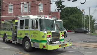 Yeadon Fire Company Engine 16 Responding 71824 [upl. by Carolynn]