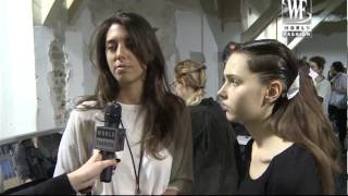 Hexa by Kuho FallWinter 201314 Backstage with World Fashion Channel [upl. by Yllil682]