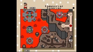 SMW Hack  JUMP Janked Up Mario Party 73 Industrial Interior [upl. by Lirva]