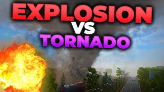 BOMB Explodes Tornado  Teardown [upl. by Bascomb]