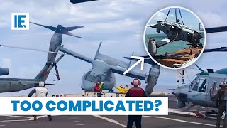 The USA Grounded its V22 Osprey Fleet due to the Recent Crash in Japan [upl. by Grubb]