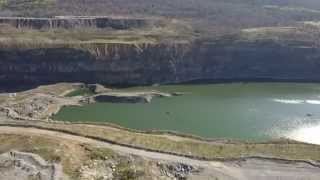 Graymont Limestone Quarry in Pleasant Gap PA 2nd trip [upl. by Amilb879]