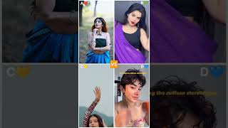 Aapka Favourite Kaun haiAryanshi🆚Vanshika bani🆚 Khushi baliyan 🆚 Ashmita pathikviralvideo shorts [upl. by Lebasiram]