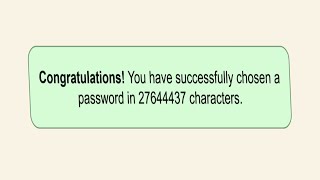 How To Beat The Password Game [upl. by Teak]