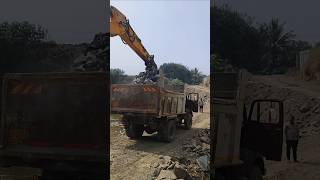 poclain excavator sort video status viral video 2024 [upl. by Ydna]