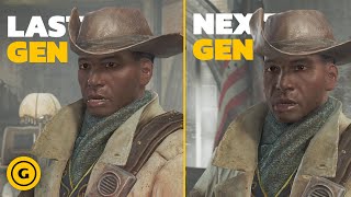 Fallout 4 Next Gen Update Comparison [upl. by Sinnel]