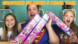 Shopkins Season 5 Mega Pack Unboxing [upl. by Eliam]