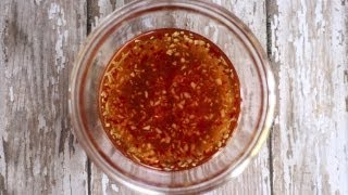 How to make Nuoc Mam Vietnamese salad dressing [upl. by Amathist]